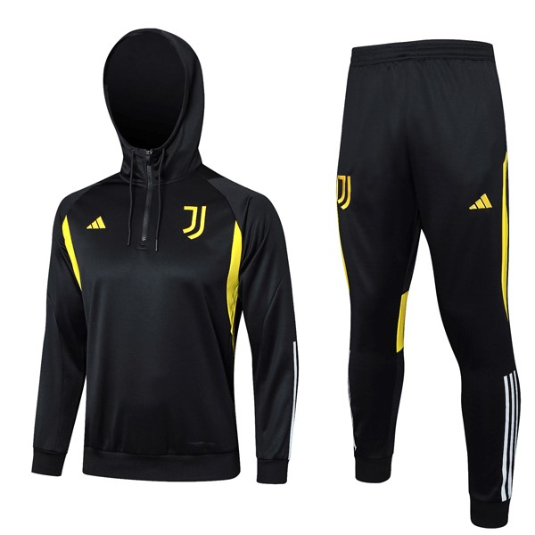 Hoodies Juventus 2024 Schwarz